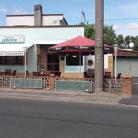 Restaurant Pension Lubusch Gahro Ngoại thất bức ảnh