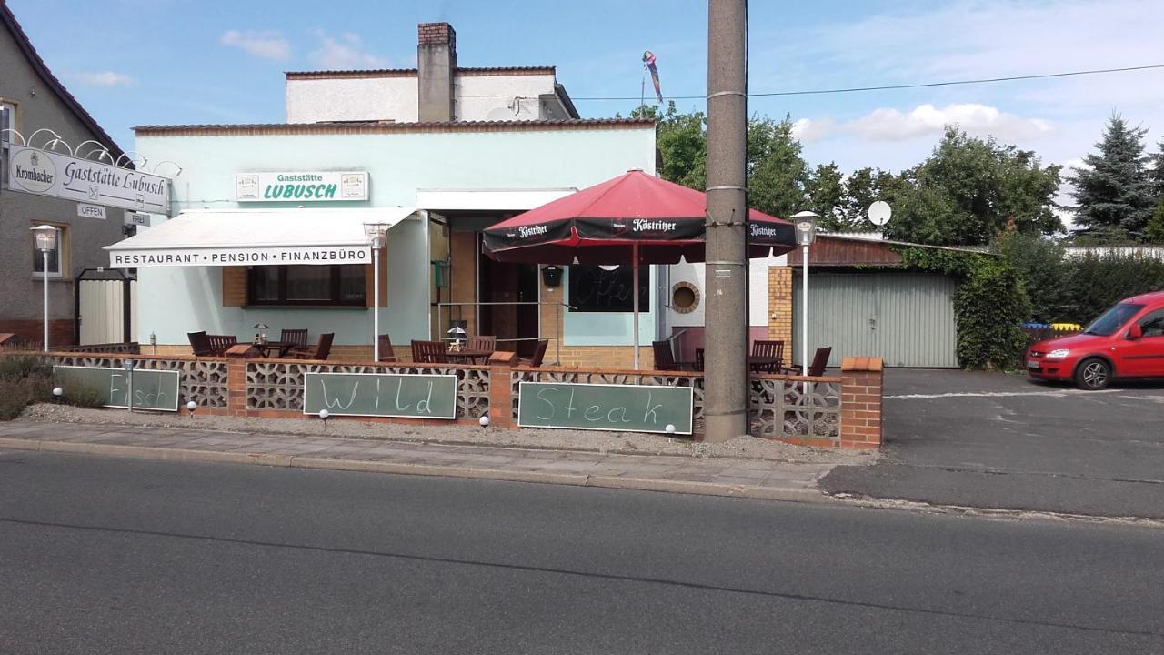 Restaurant Pension Lubusch Gahro Ngoại thất bức ảnh