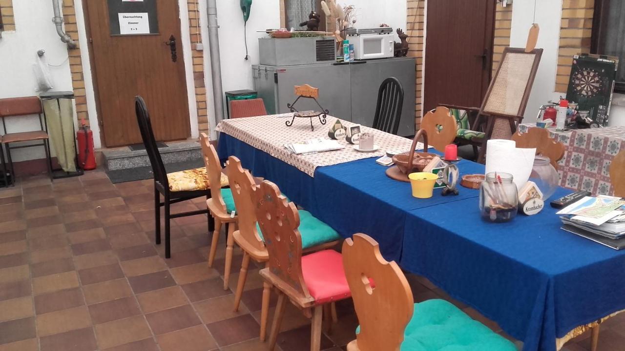 Restaurant Pension Lubusch Gahro Ngoại thất bức ảnh